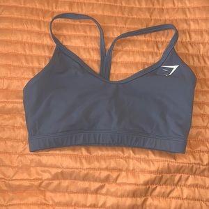 Gymshark dusty blue sports bra